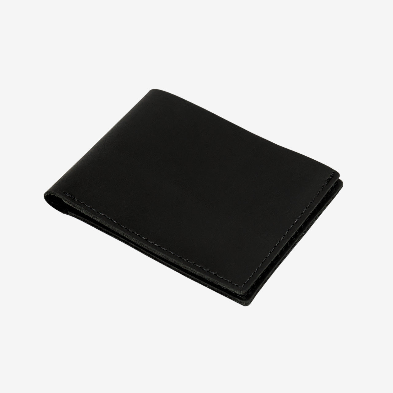 sleepwalk ltd bi fold leather wallet black