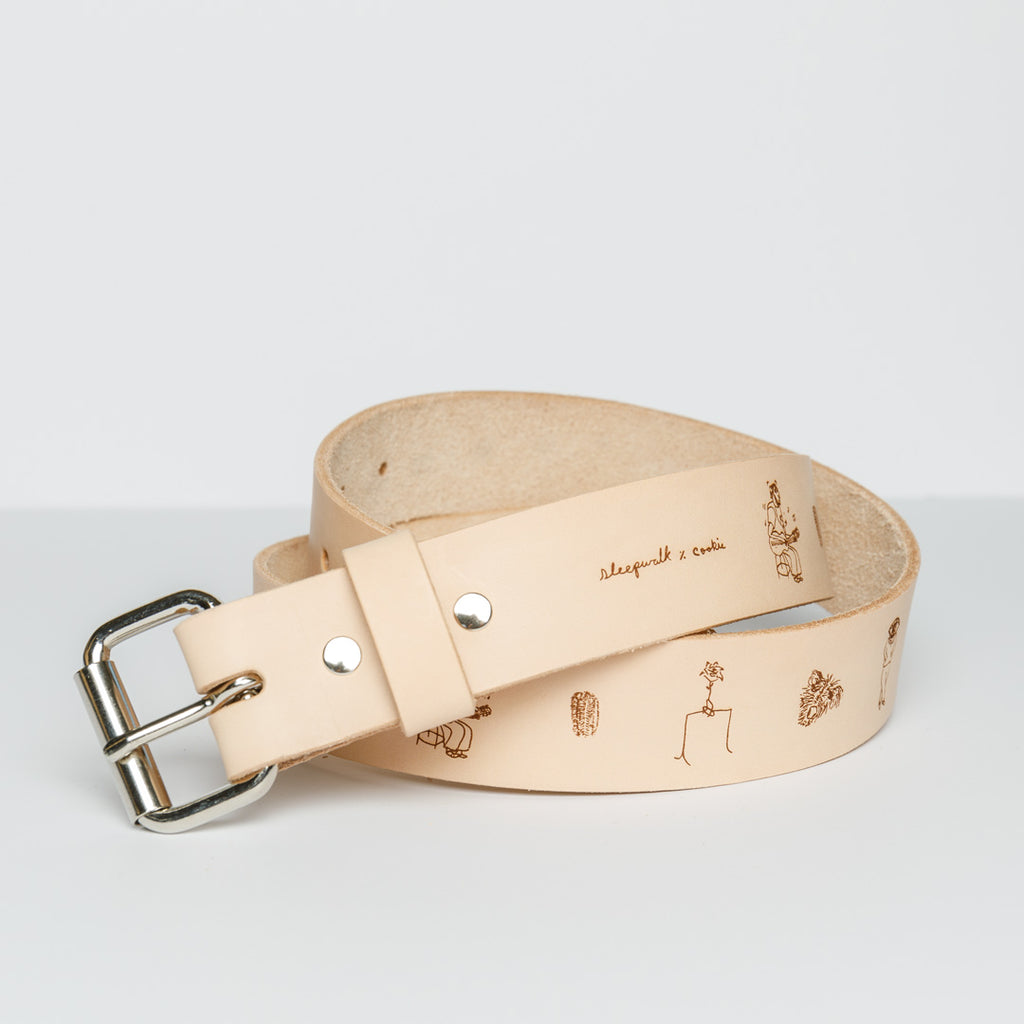 Cookie Belt Natural Tan Sleepwalk Ltd