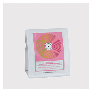 sleepwalk coffee Colombia Edwin norena campo hermosa pink bourbon