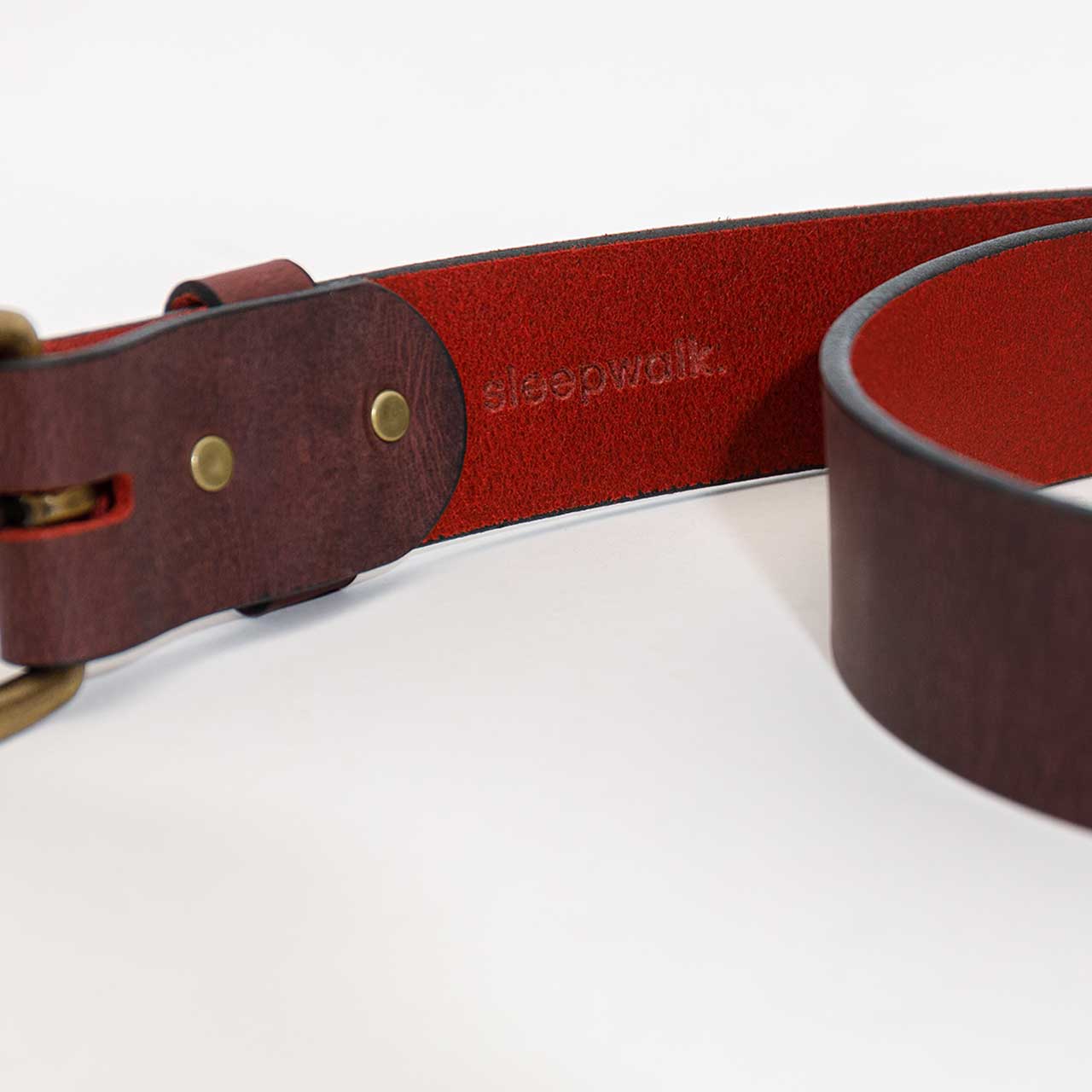 Dakota Servold Oxblood Belt