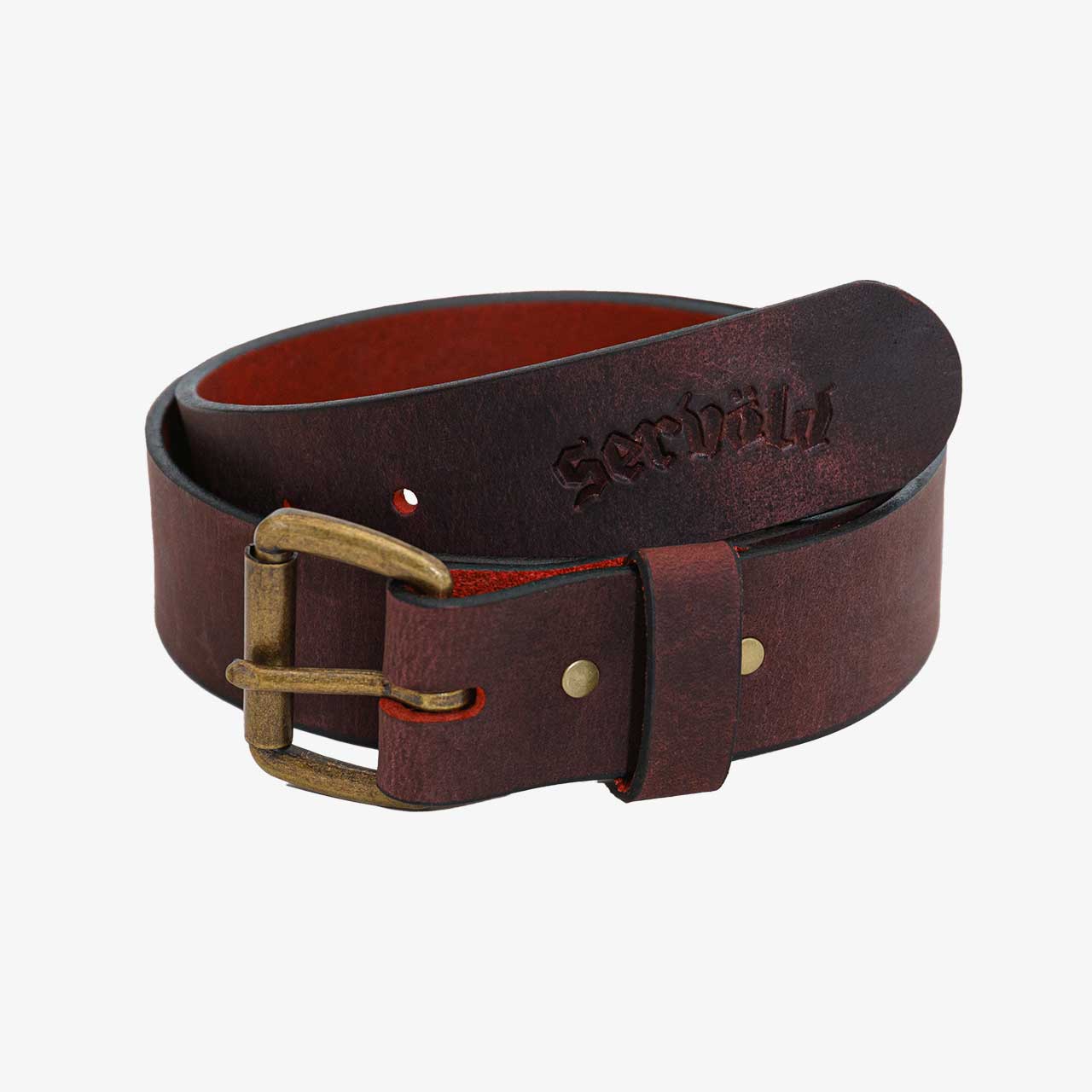 Dakota Servold Oxblood Belt