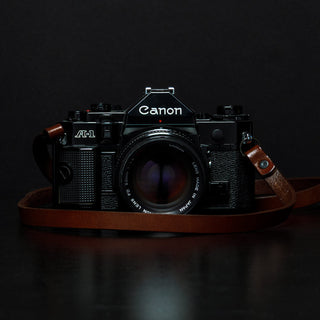 Sleepwalk Ltd Matt Day Camera Strap Canon A-1 AE 35mm Camera