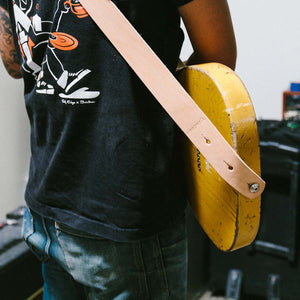 TT Signature Guitar Strap - Brown Premium Harness