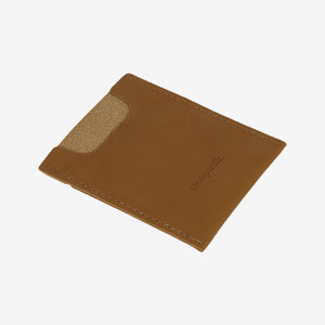 sleepwalk ltd card case russet leather