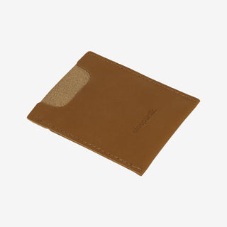 sleepwalk ltd card case russet leather
