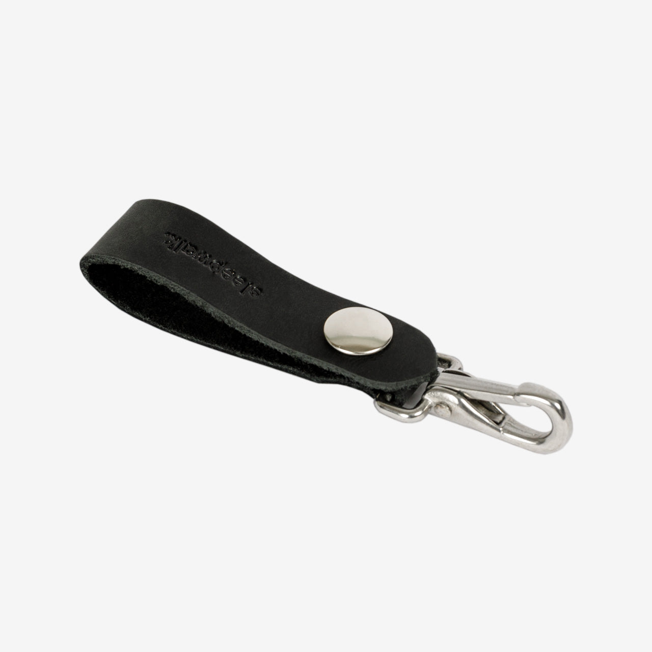 sleepwalk ltd key clip black leather