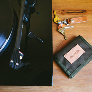 Sleepwalk Tri Fold Wallet Olive